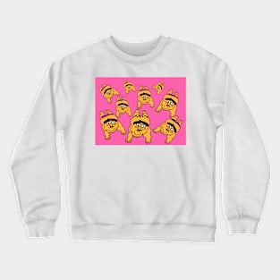 Happy Seniors Swimming Vacation Crewneck Sweatshirt